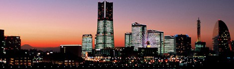 横浜  TOWERS Milight ～みなとみらい21 オフィス全館ライトアップ～