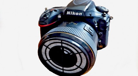 レンズ型カメラ内清掃機「Fujin」の威力を「日暈」撮影で確認